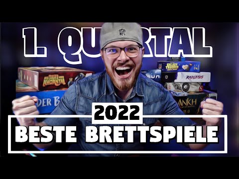 Die besten Brettspiele 2022 🏆 Meine Top Spiele in Quartal 1
