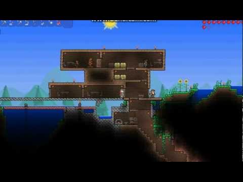 Terraria Ep. 29 Exploring part 2.