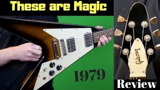 Video thumbnail for These 70s Vs are Magical | 1979 Gibson Flying V Tobacco Sunburst | Review + Demo by The Trogly's Guitar Show