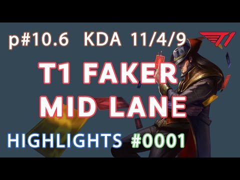 T1 Faker - Twisted Fate vs Renekton - KR Grandmaster 432LP Highlights