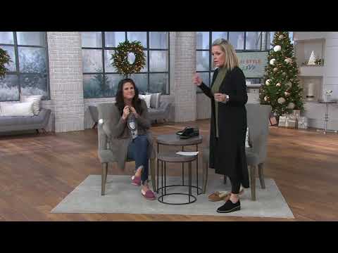 Clarks Leather Lace-Up Shoes- Sharon Noel on QVC