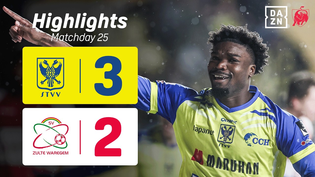 Sint Truidense VV vs SV Zulte Waregem Highlights