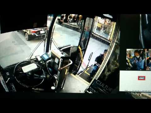 Bus driver's behavior to wheelchair user