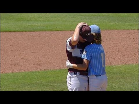 Little League Batter Comforts Opposing Pitcher After He Accidentally Hit Him In The Head