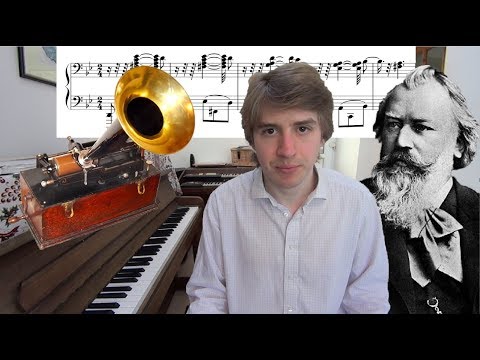 How Did Brahms Play The Piano?