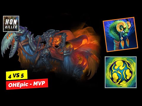 HoN Pyromancer KULDRA'S SHEEPSTICK with RESTORATION STONE - MVP