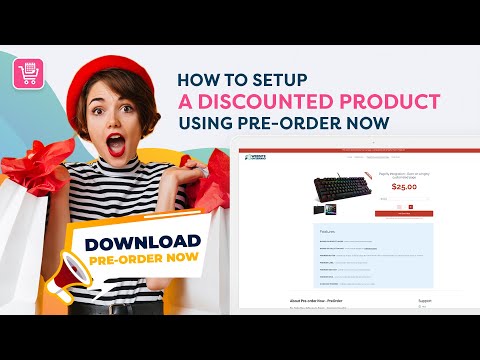 Setup Discounted Preorder Product using Preorder Now - Shopify App