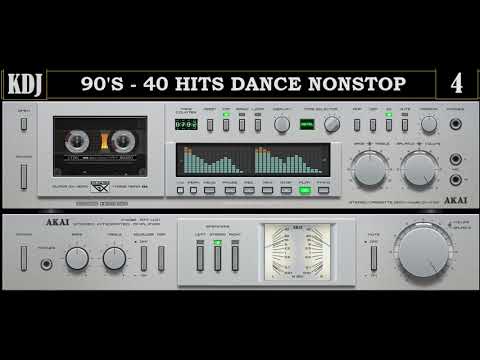90s - 40 DANCE HITS NONSTOP VOL 4  (KDJ 2021)