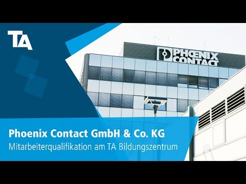 Phoenix Contact GmbH & Co. KG – Mitarbeiterqualifikation am TA Bildungszentrum