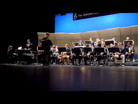 2015 Alabama All State Jazz Gold Band "Super Blue"