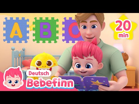 Das deutsche Alphabet-Lied | German ABC Song | Mix | Bebefinn Deutsch - Kinderlieder