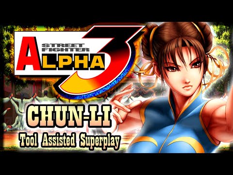 【TAS】STREET FIGHTER ALPHA 3 (PSX) - CHUN-LI