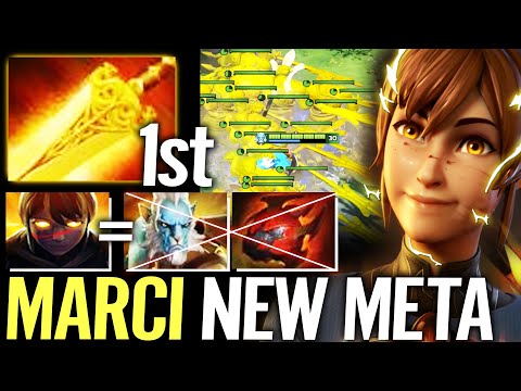 🔥 MARCI Radiance 100% New Build — WTF Hard Carry Item vs Phantom Lancer Dota 2 Pro
