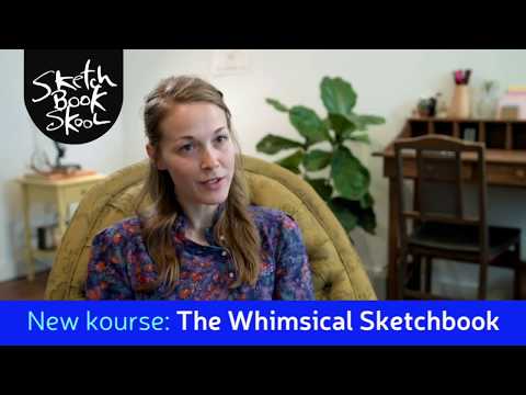 The Whimsical Sketchbook - Rebecca Green