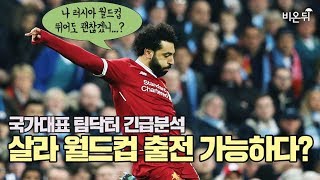 [긴급브리핑]살라 부상에도 월드컵 출전 가능하다? - 국가대표 팀닥터 이상훈 원장 긴급분석