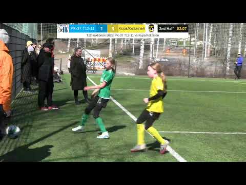 T12 kakkonen 2025: PK-37 T12-11 vs Kups/Keltainen