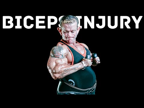 LEE PRIEST: Training your back with Injured biceps