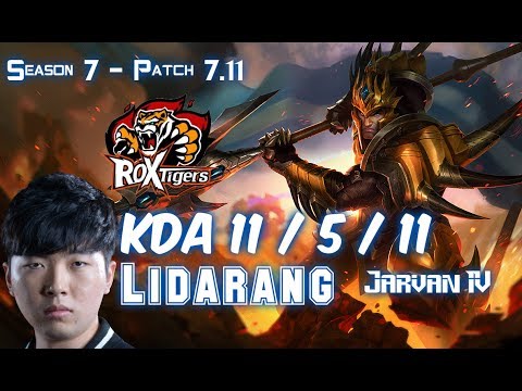ROX Lindarang JARVAN IV vs CAMILLE Top - Patch 7.11 KR Ranked