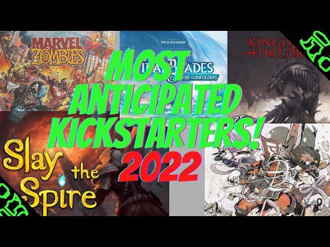 My 10 Most Anticipated Upcoming Kickstarters/Gamefound Board Games of 2022 | #1-10!!