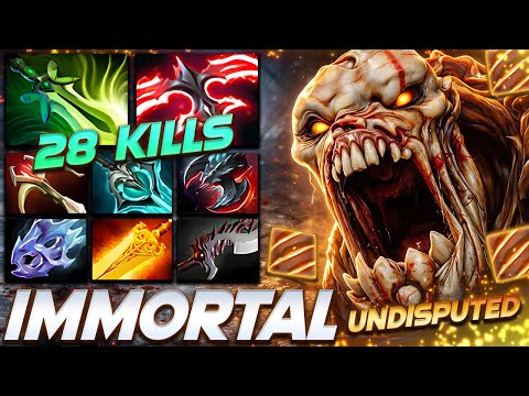 Lifestealer 28 Frags Undisputed Ghoul - Dota 2 Pro Gameplay [Watch & Learn]