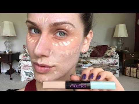 How To Layer Your Makeup For Flawless Skin + Concealer Acne Coverage Demo + Tutorial! Video