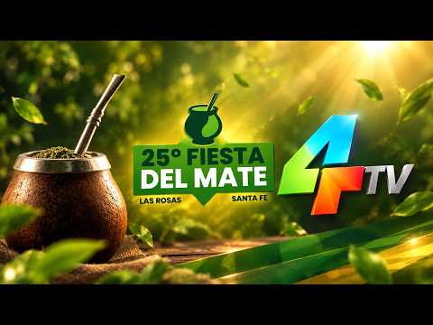 🟣🟣 EN VIVO l 25° FIESTA PROVINCIAL DEL MATE DIA 2 l www.canal4lasrosas.com.ar