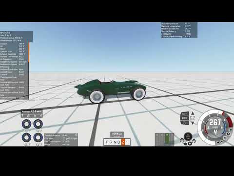 Automation-BeamNG, 1952 Land Speed Record. . .