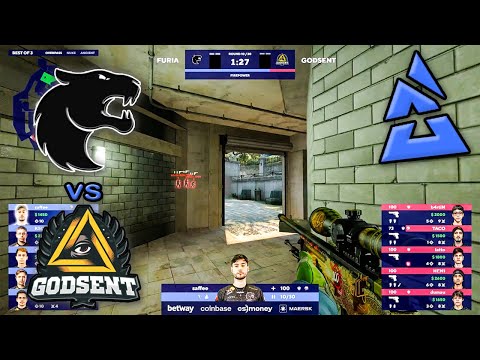 FURIA vs GODSENT - HIGHLIGHTS | BLAST Premier Spring 2022 NA | Semi-Final | CSGO