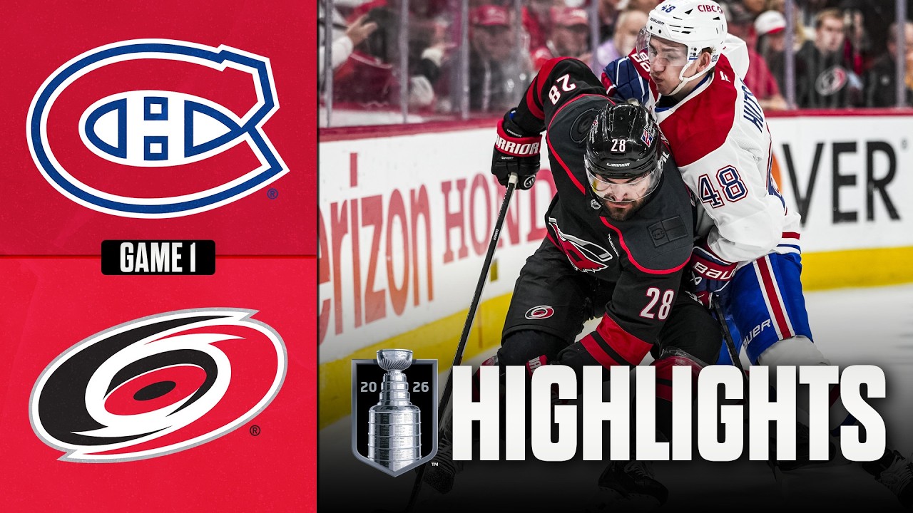 5월22일 캐나디언스 허리케인스 NHL 하이라이트
