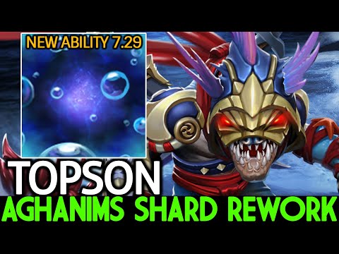 TOPSON [Slark] Aghanim's Shard Rework New Ability is so Good Dota 2