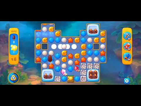 Fishdom Easy Level 10152 (with ingame lightning booster) @choraelmin