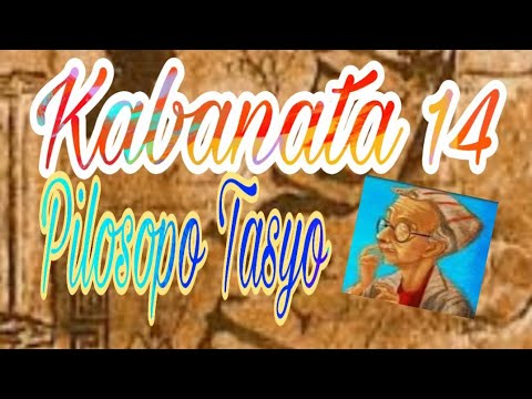 NOLI ME TANGERE | Kabanata 14: Pilosopo Tasyo
