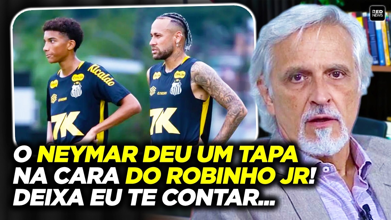 NEYMAR AGRIDE ROBINHO JR: ENTENDA A VERDADE POR TRÁS DA CONFUSÃO