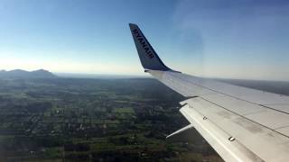 Landing at Palma de Mallorca Airport (PMI) 21/2/17