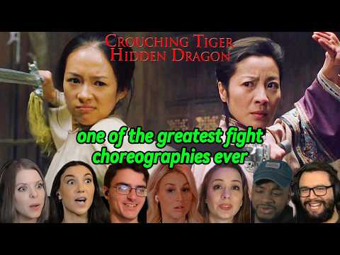 TOP "Jen vs Shu Lien Fight Scene  (Michelle Yeoh)" Reactions! Crouching Tiger, Hidden Dragon (2000)