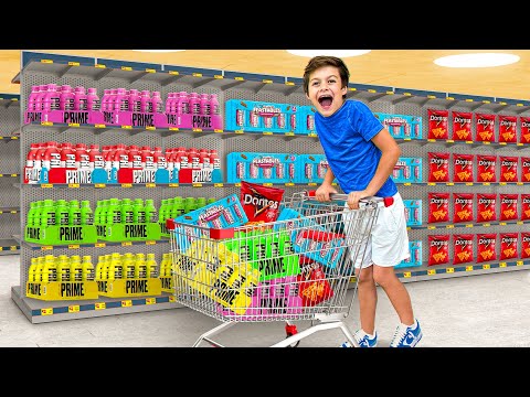 Les Enfants Font Les Courses  SEULS Pour La 1ère Fois