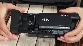 Sony FDR-AX100 Black - відео 2
