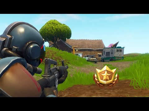 WEEK 3 FOLLOW TREASURE MAP FROM FLUSH FACTORY! FORTNITE WEEK 3 BATTLESTAR FREE TIER!