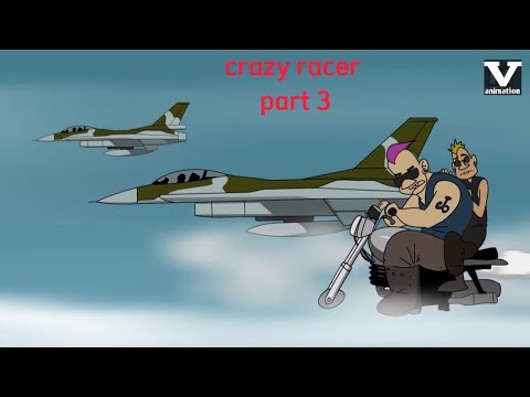 funny cartoon Crazy racer - Racing Part 3 | Vanh animation