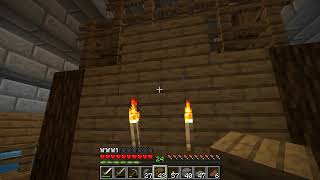 夜から夜ちょっとマインクラフトで日曜大工（作建築作業）