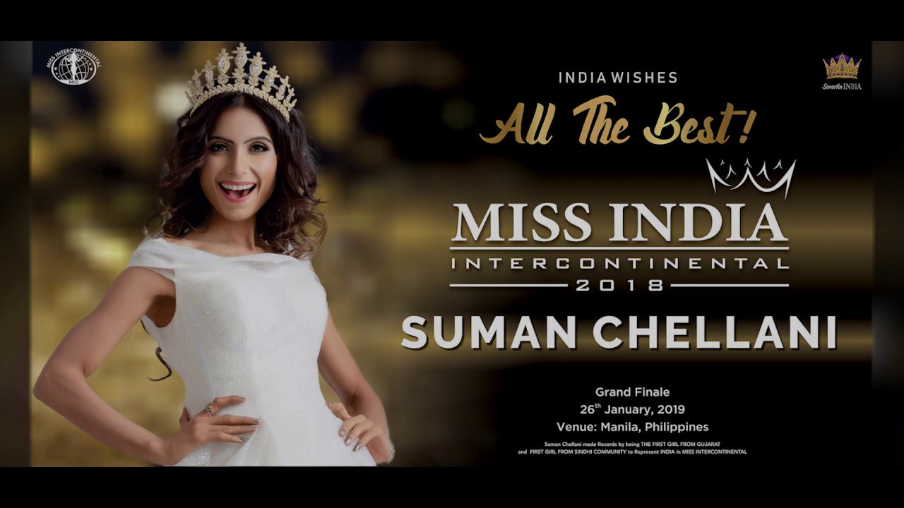 All The Best  | Suman Chellain Miss India Intercontinental 2018