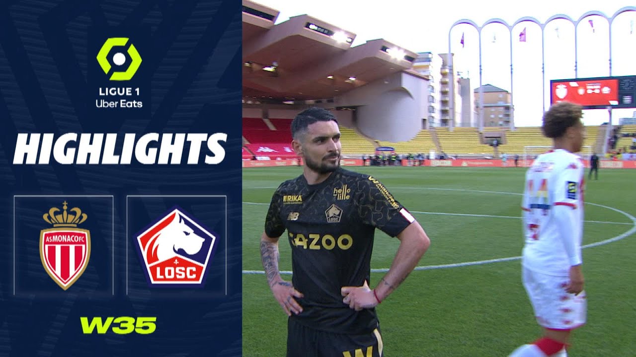 Monaco vs Lille highlights