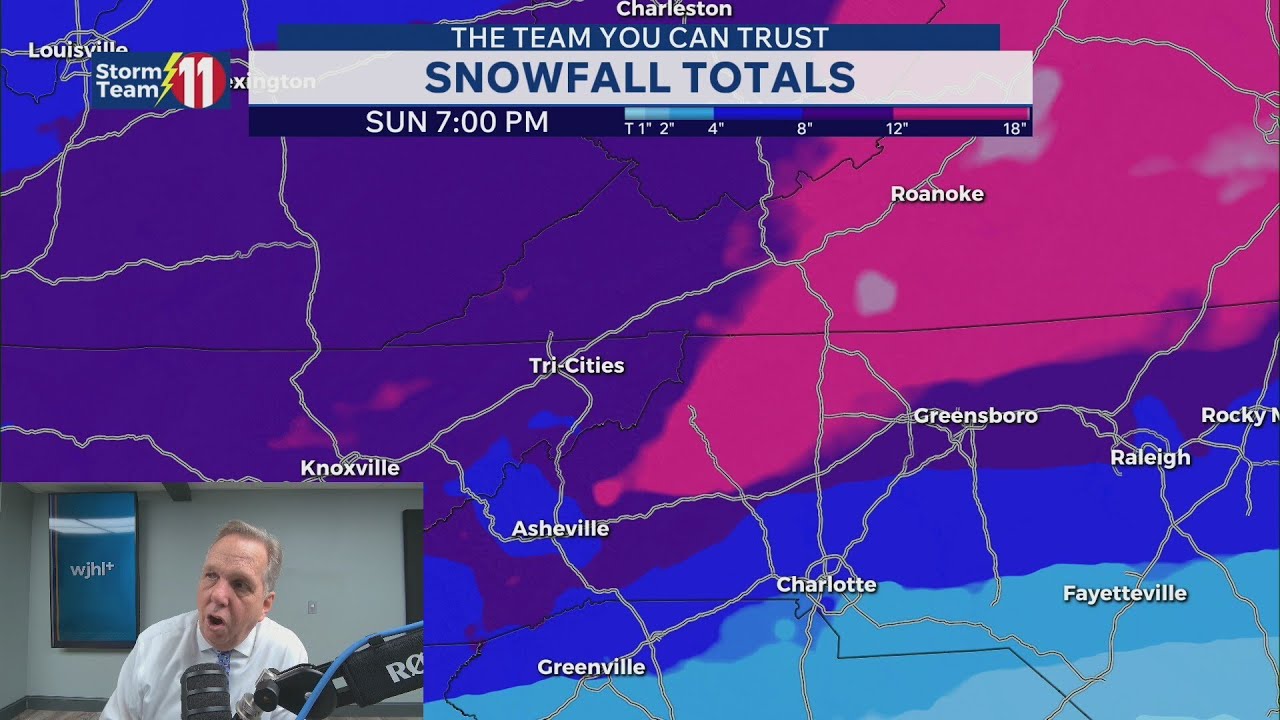 Chief Meteorologist Mark Reynolds on potential weekend winter storm