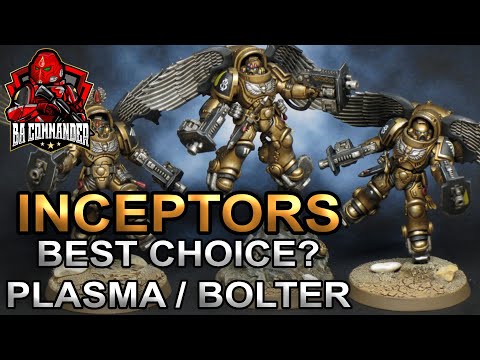 Primaris Inceptors - Bolter vs Plasma (Blood Angels)