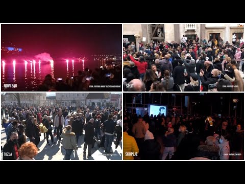 Opraštanje ljudi iz celog ex yu prostora od Đorđa Balaševića