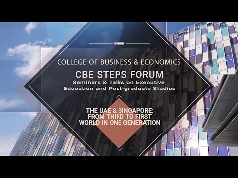 The UAE and Singapore: From Third to First World in One Generation