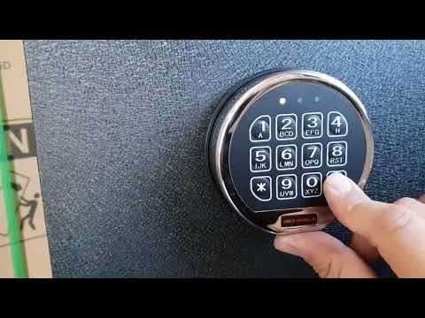 Red Shield Digital Safe  - Changing the code