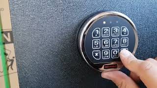 Red Shield Digital Safe  - Changing the code