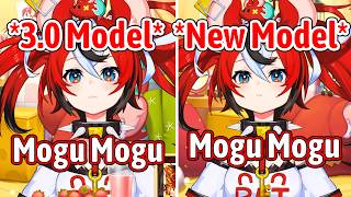 Bae Tried The New Model Tracking She Got When She's Eating【Hololive EN】