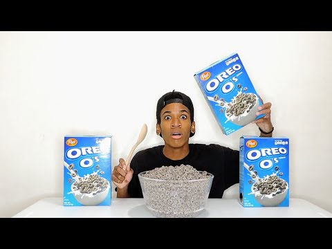 MASSIVE Bowl Of Oreo O's Challenge (4,000 Calories)